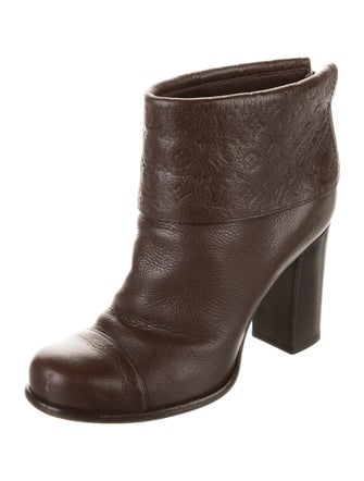 Louis Vuitton LV Monogram Leather Boots