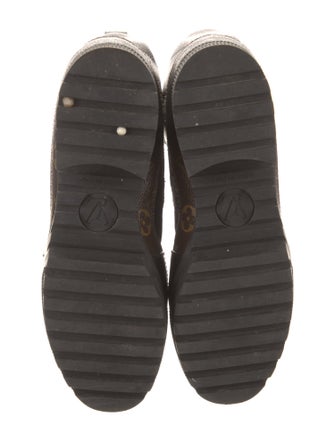 Louis Vuitton LV Monogram Suede Combat Boots