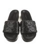 Louis Vuitton LV Monogram Leather Slides