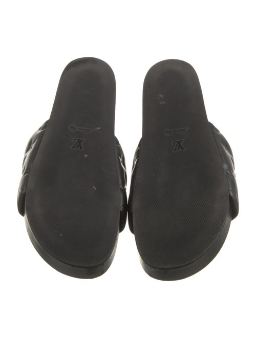 Louis Vuitton LV Monogram Leather Slides