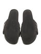 Louis Vuitton LV Monogram Leather Slides