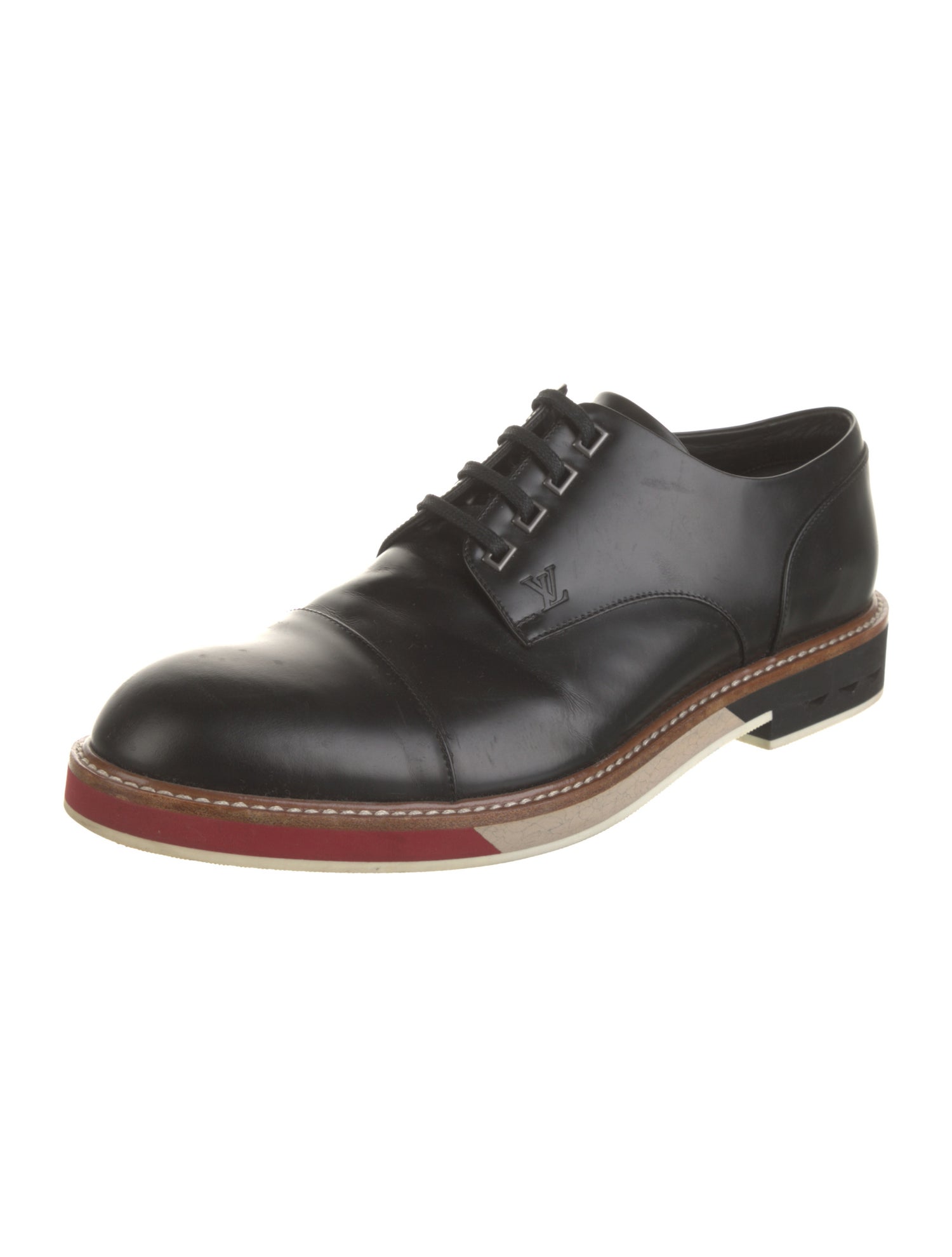 Louis Vuitton Leather Derby Shoes