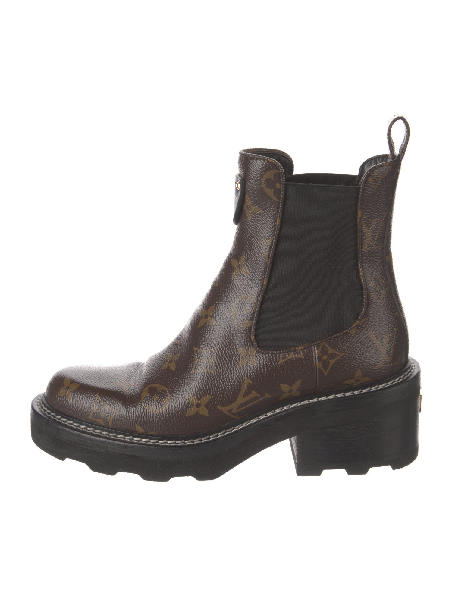 Louis Vuitton LV Monogram Chelsea Boots