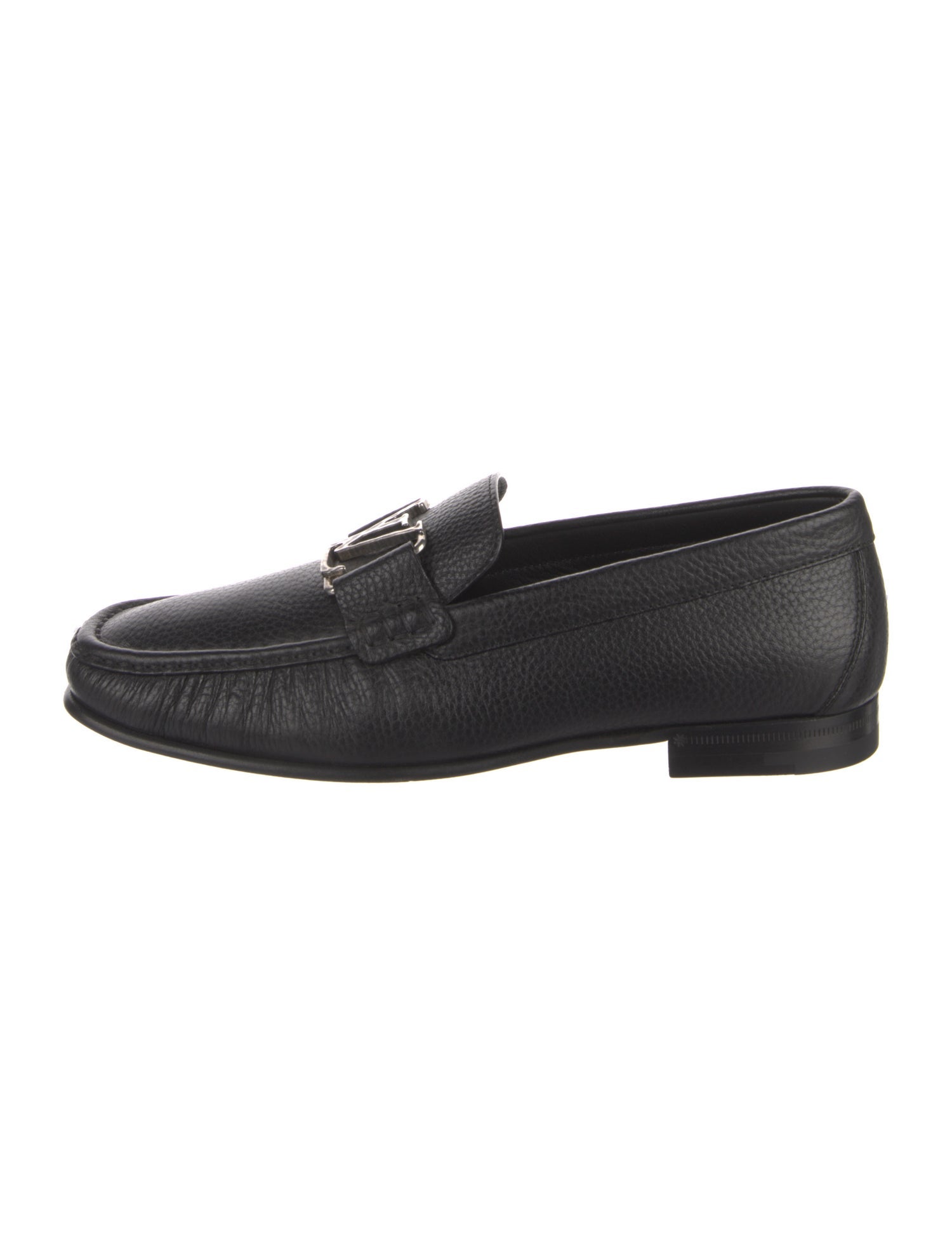 Louis Vuitton LV Monogram Leather Loafers