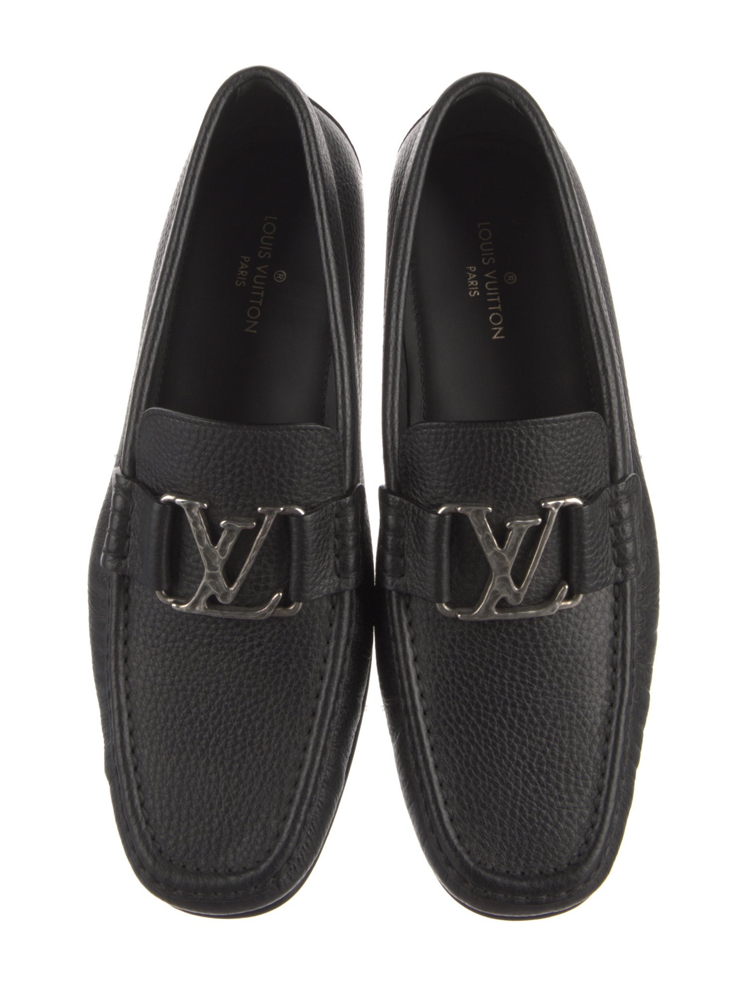 Louis Vuitton LV Monogram Leather Loafers
