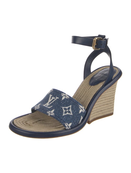 Louis Vuitton LV Monogram Denim Espadrilles