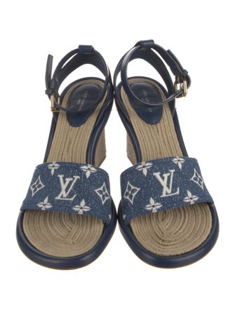Louis Vuitton LV Monogram Denim Espadrilles