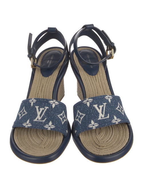 Louis Vuitton LV Monogram Denim Espadrilles