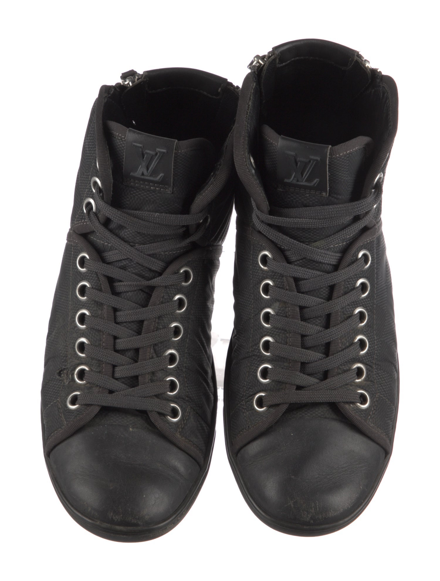 Louis Vuitton 2011 Damier Graphite Pattern Sneakers