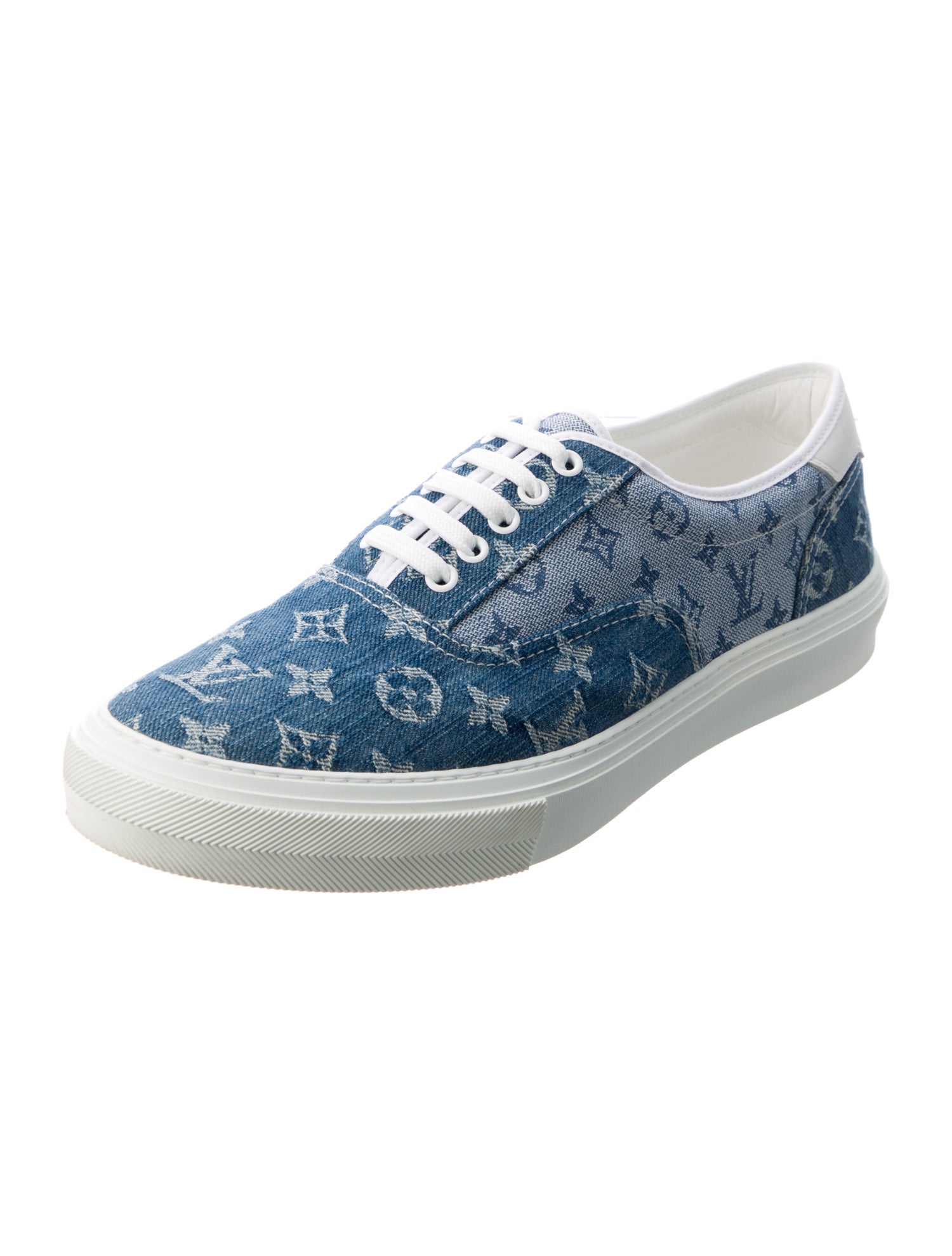Louis Vuitton LV Monogram Denim Sneakers