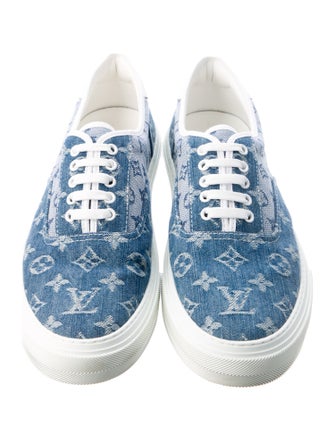 Louis Vuitton LV Monogram Denim Sneakers