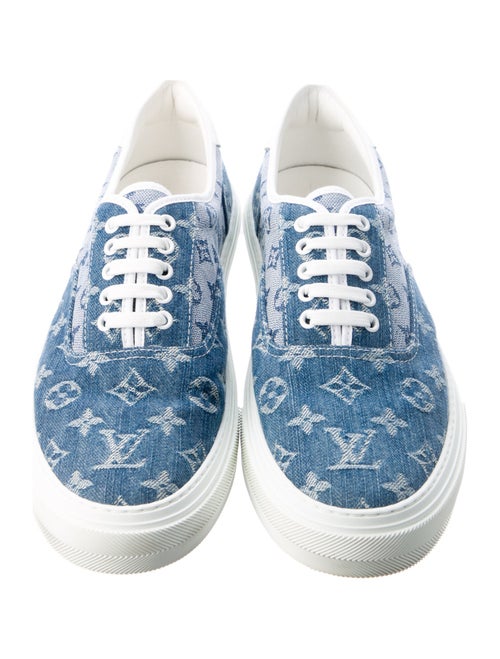 Louis Vuitton LV Monogram Denim Sneakers