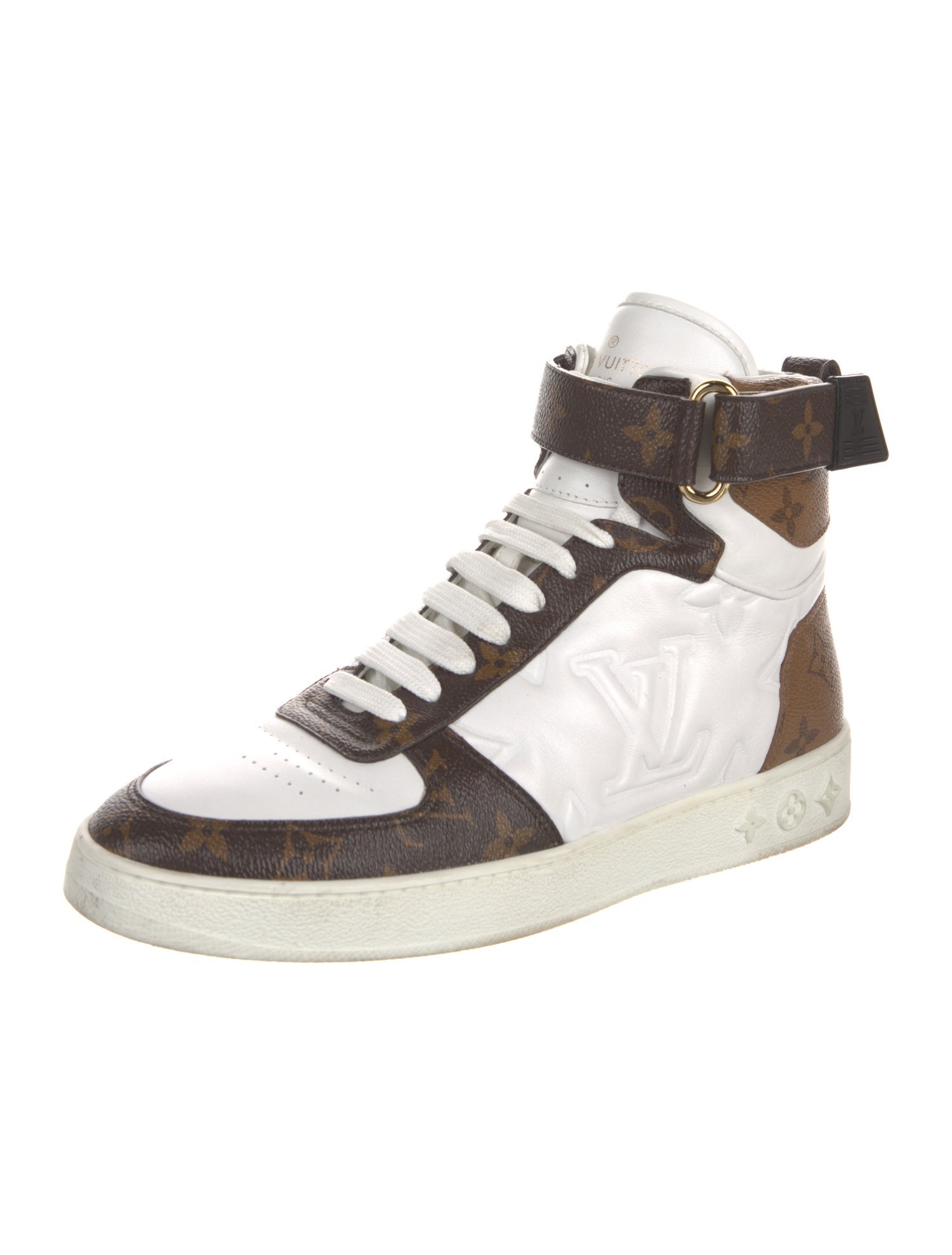 Louis Vuitton LV Monogram Leather Sneakers