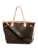 Louis Vuitton LV Monogram Neverfull Bandouliere Inside Out MM