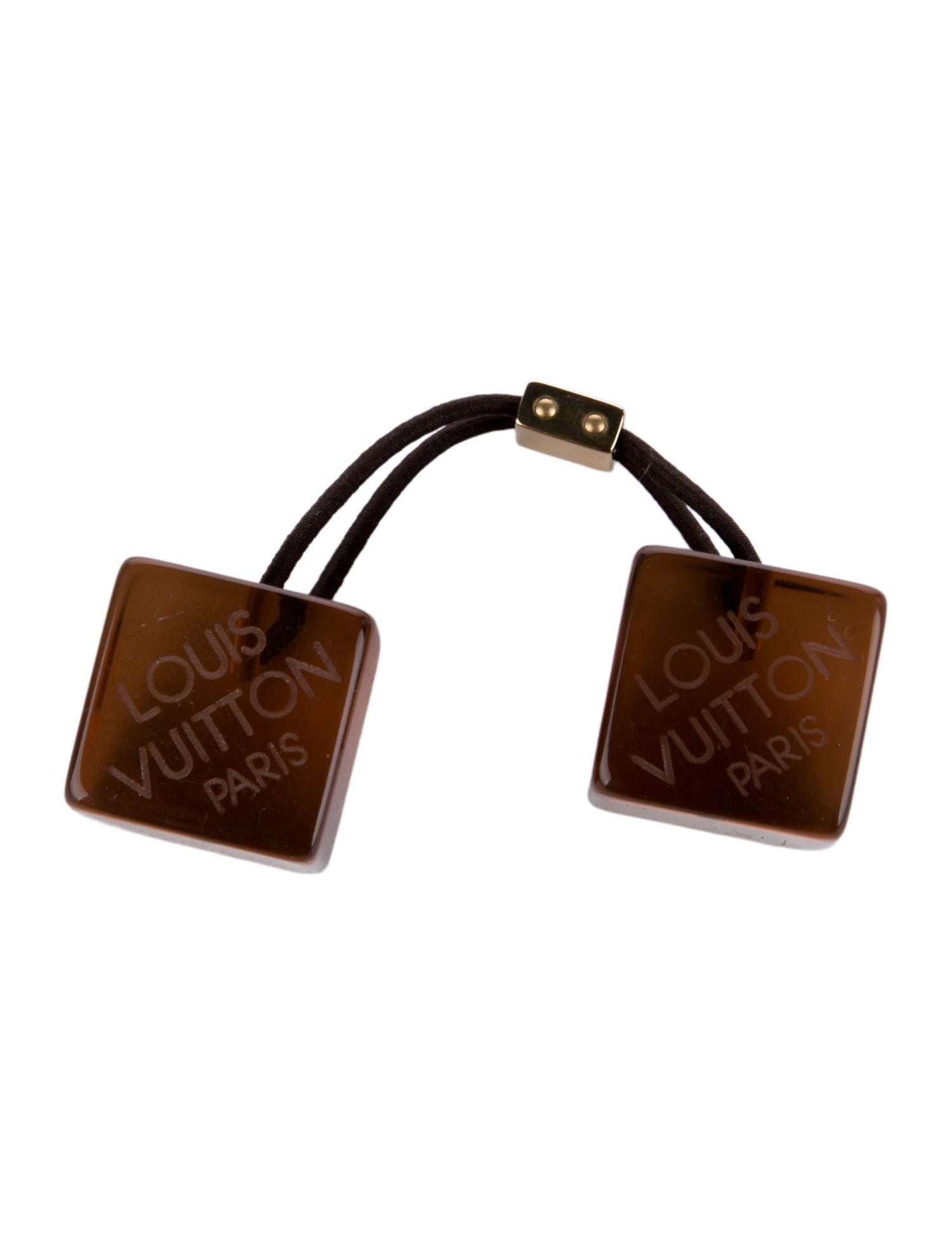 Louis Vuitton Transparent Cube Hair Tie