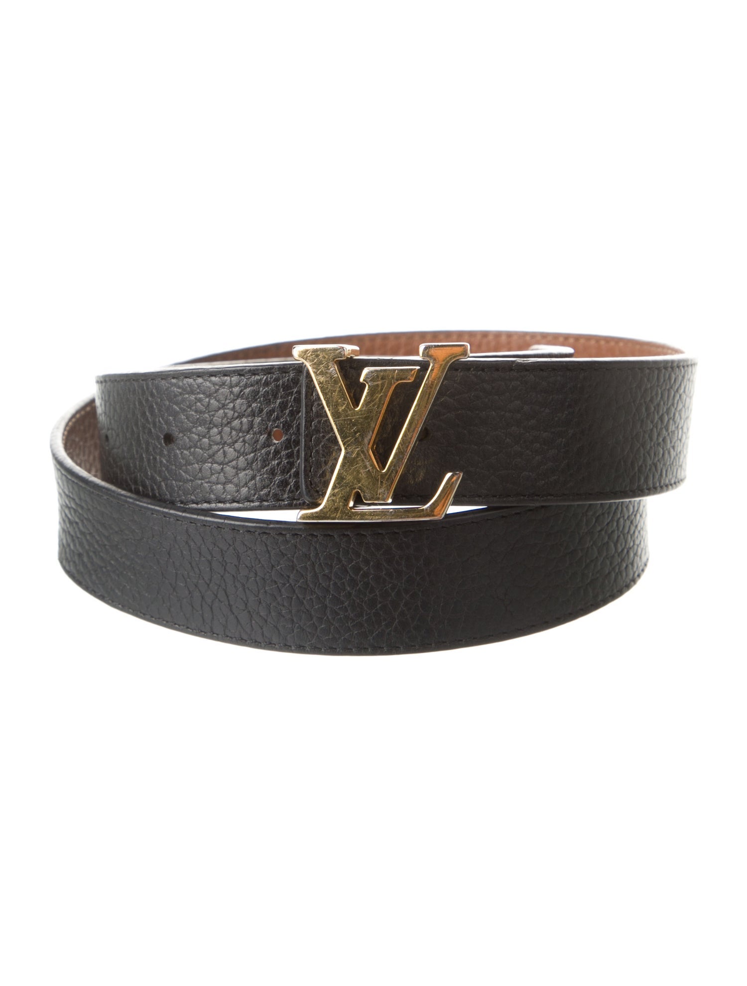 Louis Vuitton 30mm LV Initiales Reversible Taurillon Leather Belt Kit