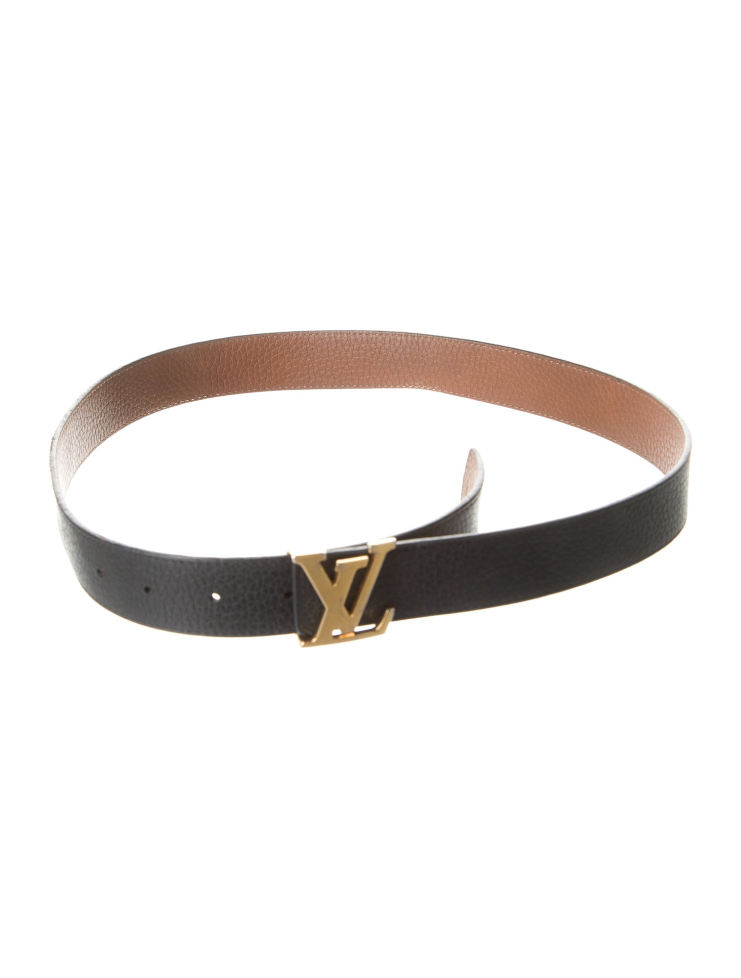 Louis Vuitton 30mm LV Initiales Reversible Taurillon Leather Belt Kit