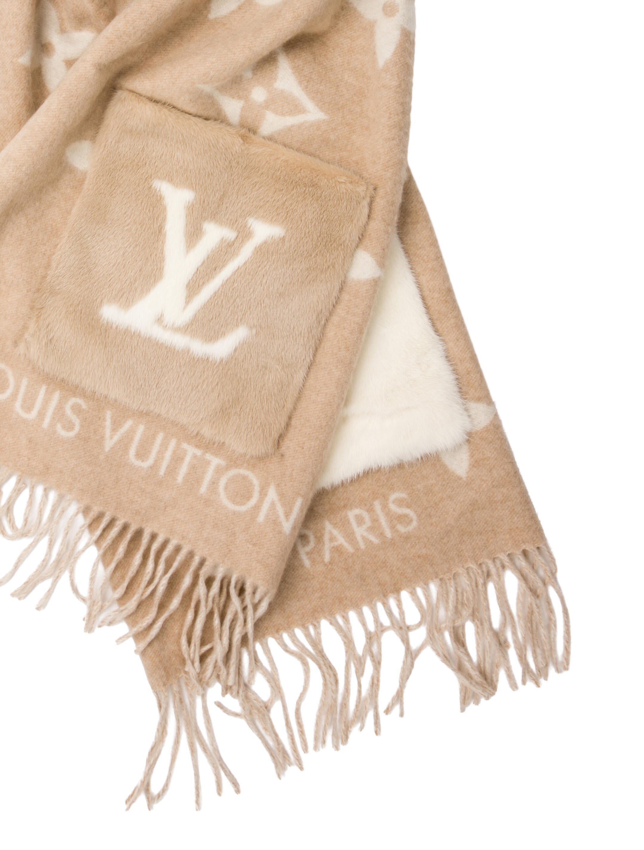 Louis Vuitton Cold Reykjavik Wool Scarf