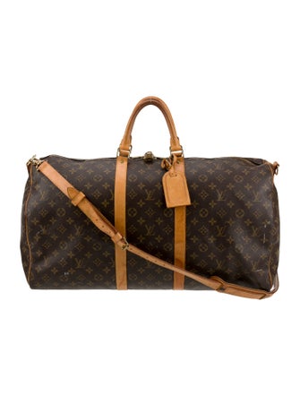 Louis Vuitton LV Monogram Keepall Bandouliere 55 Vintage