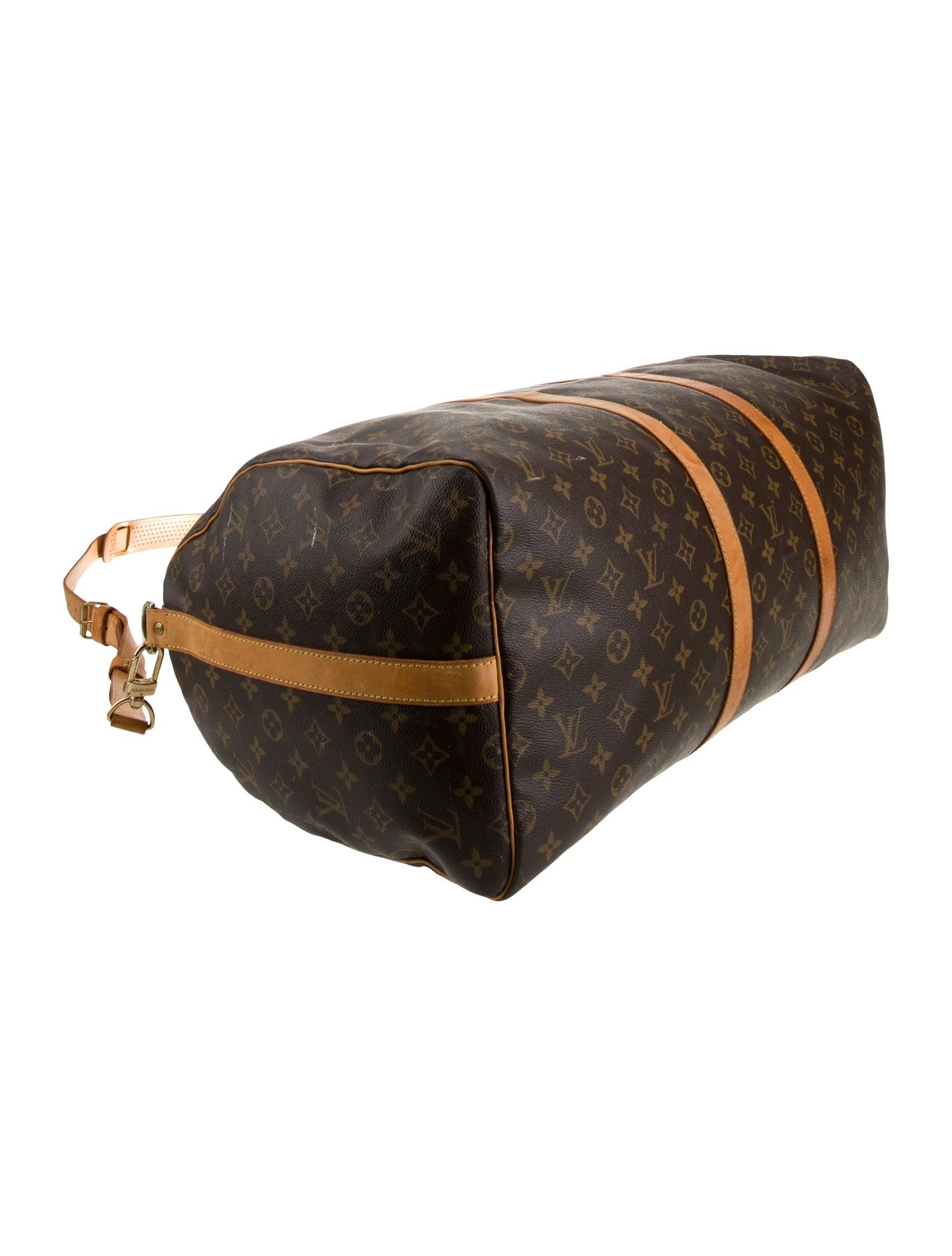 Louis Vuitton LV Monogram Keepall Bandouliere 55 Vintage