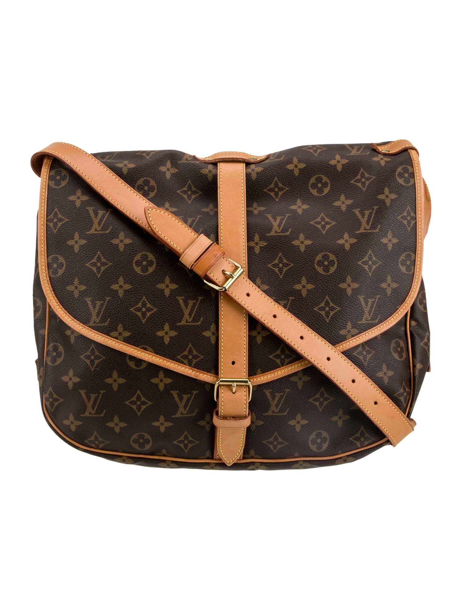 Louis Vuitton LV Monogram Saumur GM Vintage