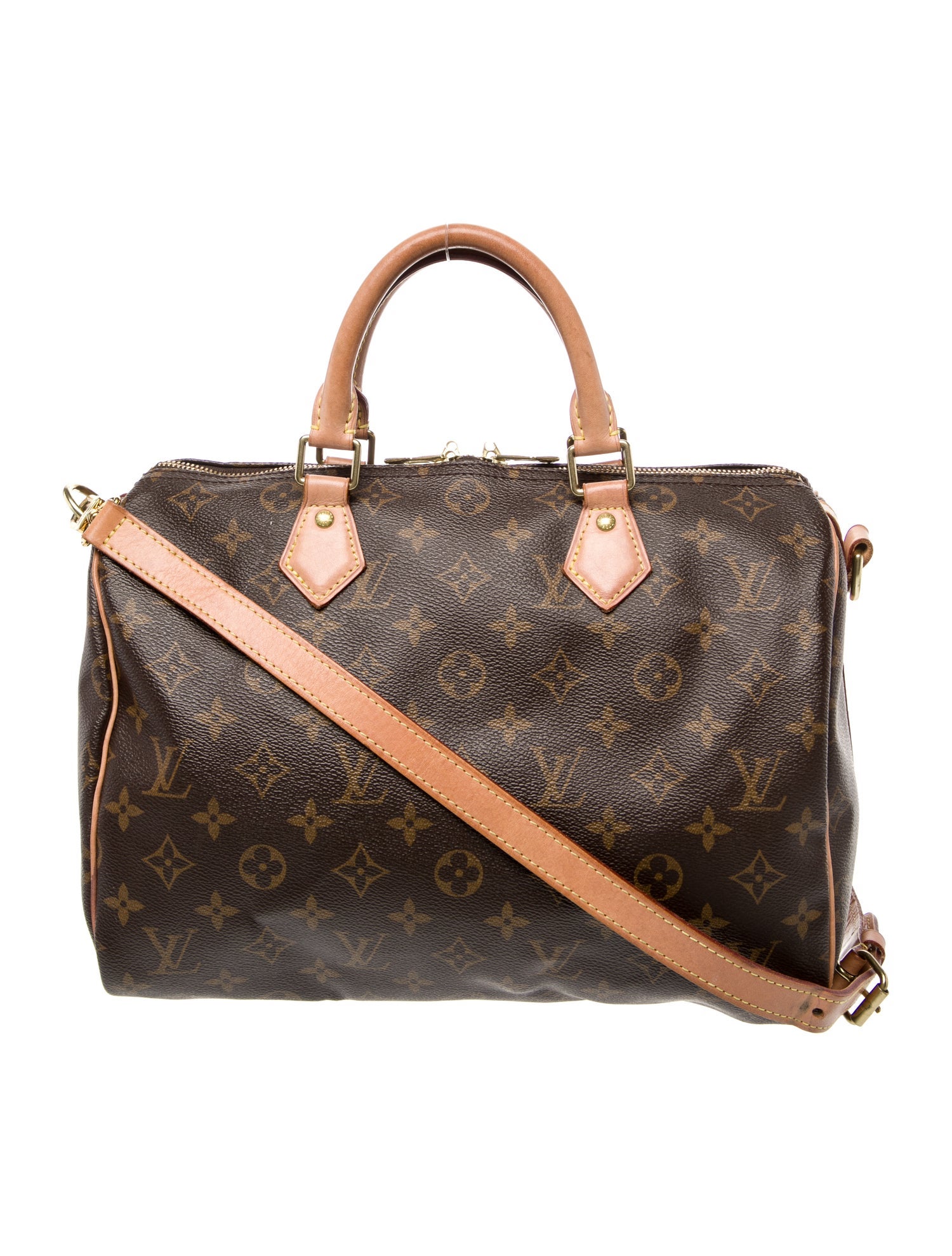 Louis Vuitton LV Monogram Speedy Bandouliere 30