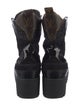 Louis Vuitton LV Monogram Suede Combat Boots