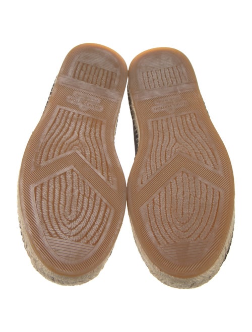 Louis Vuitton LV Monogram Suede Espadrilles