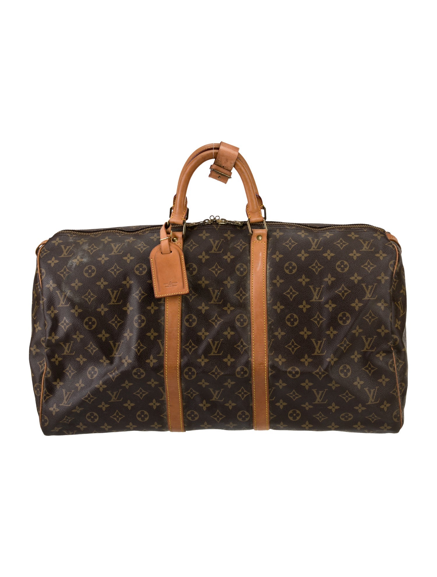 Louis Vuitton LV Monogram Weekender Bag Vintage