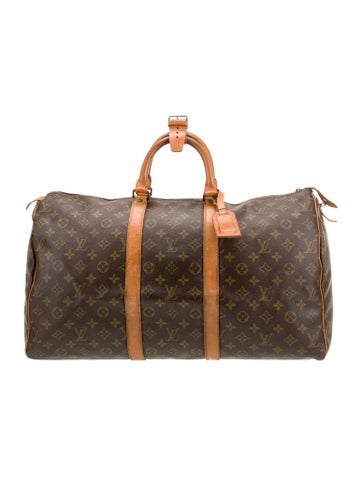 Louis Vuitton Weekenders LV Monogram Keepall 50 Vintage