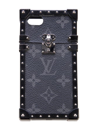 Louis Vuitton Louis Vuitton Coated Canvas Trunk Cell Phone Case