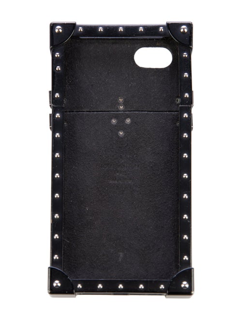 Louis Vuitton Louis Vuitton Coated Canvas Trunk Cell Phone Case