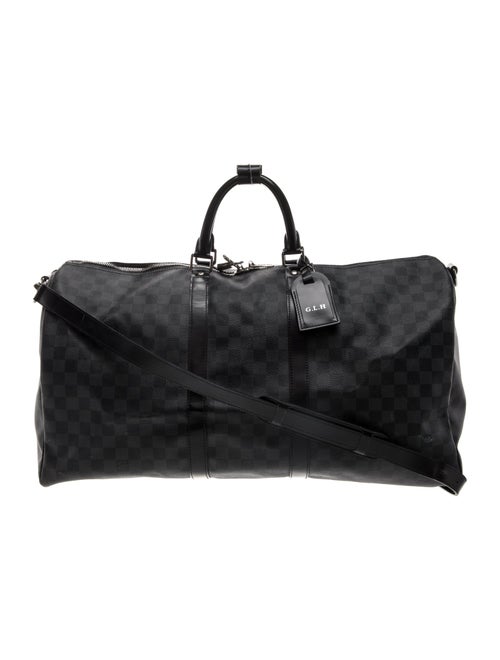 Louis Vuitton Damier Graphite Keepall Bandouliere 55