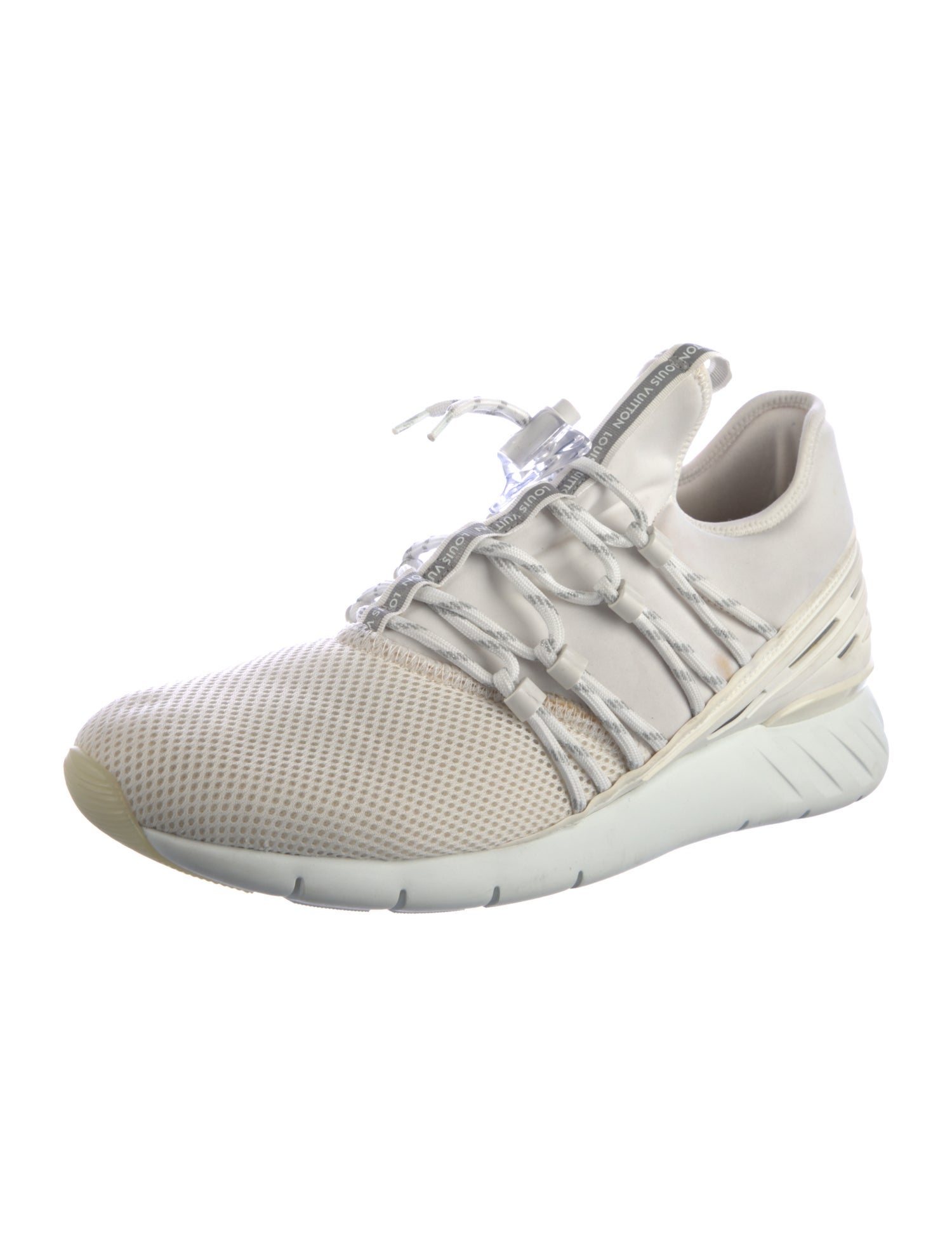 Louis Vuitton Mesh Printed Sneakers