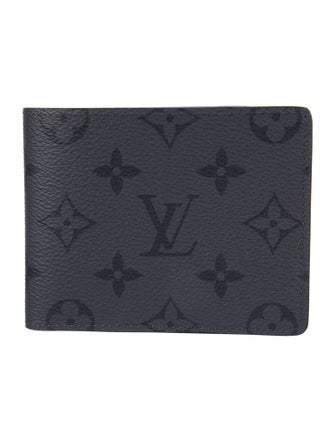 Louis Vuitton Monogram Eclipse Coated Canvas Bifold Wallet
