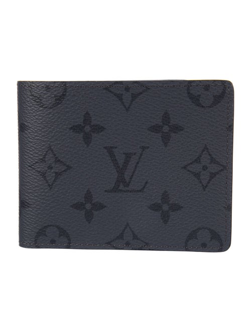 Louis Vuitton Monogram Eclipse Coated Canvas Bifold Wallet