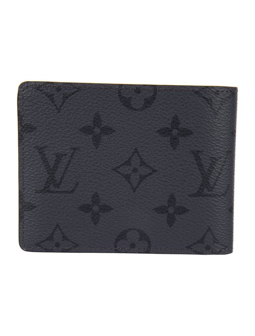 Louis Vuitton Monogram Eclipse Coated Canvas Bifold Wallet