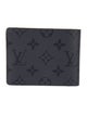 Louis Vuitton Monogram Eclipse Coated Canvas Bifold Wallet