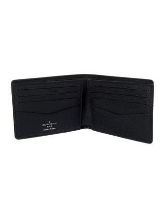 Louis Vuitton Monogram Eclipse Coated Canvas Bifold Wallet