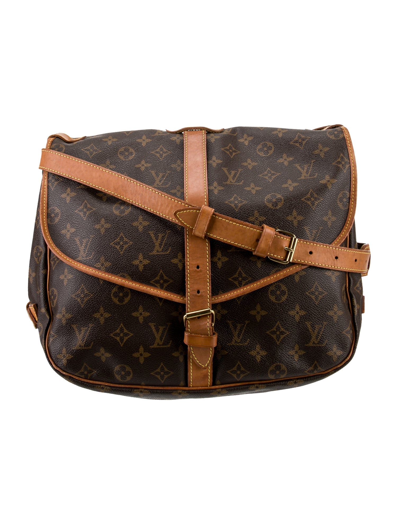 Louis Vuitton LV Monogram Saumur GM Vintage