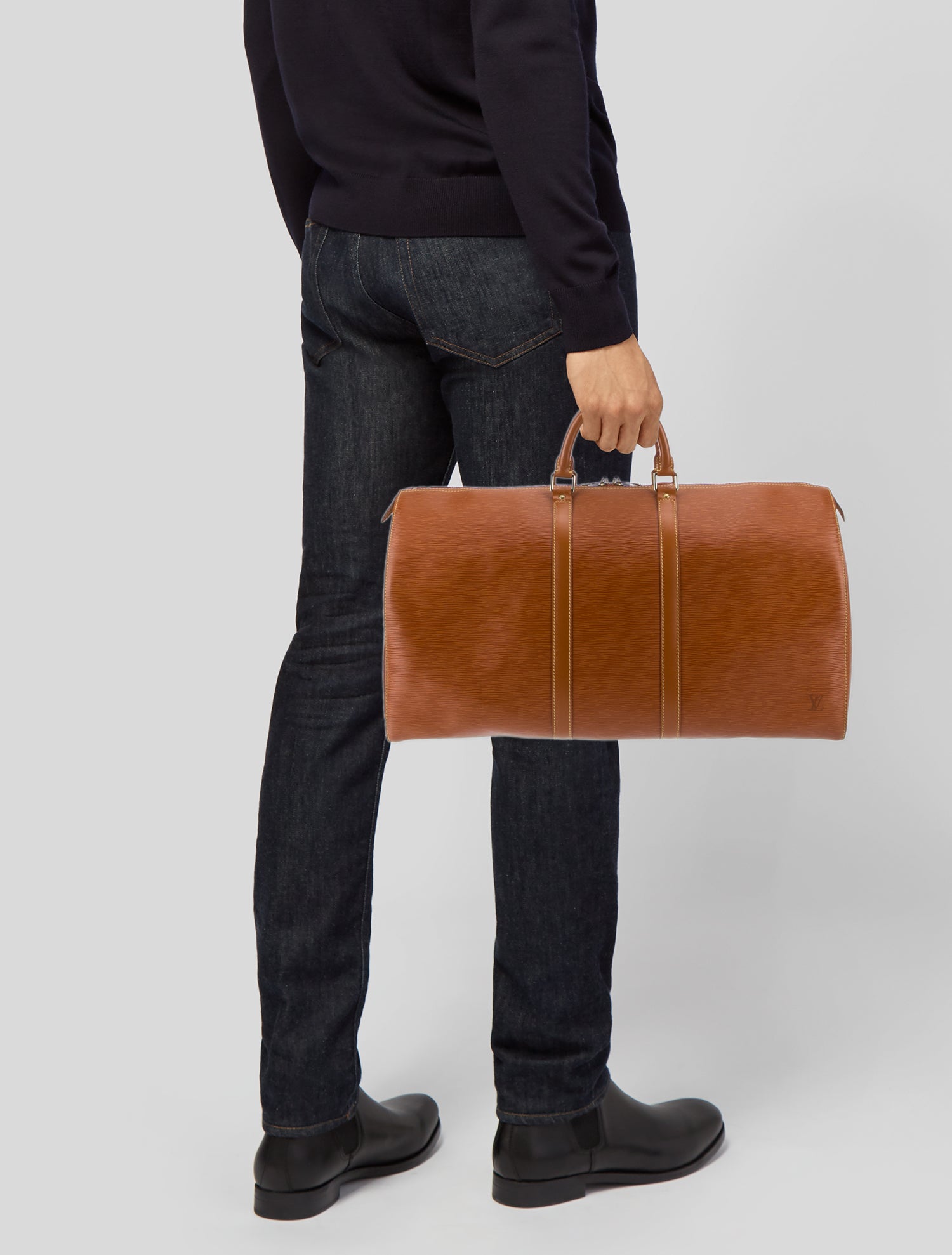 Louis Vuitton Epi Leather Keepall 55 Vintage