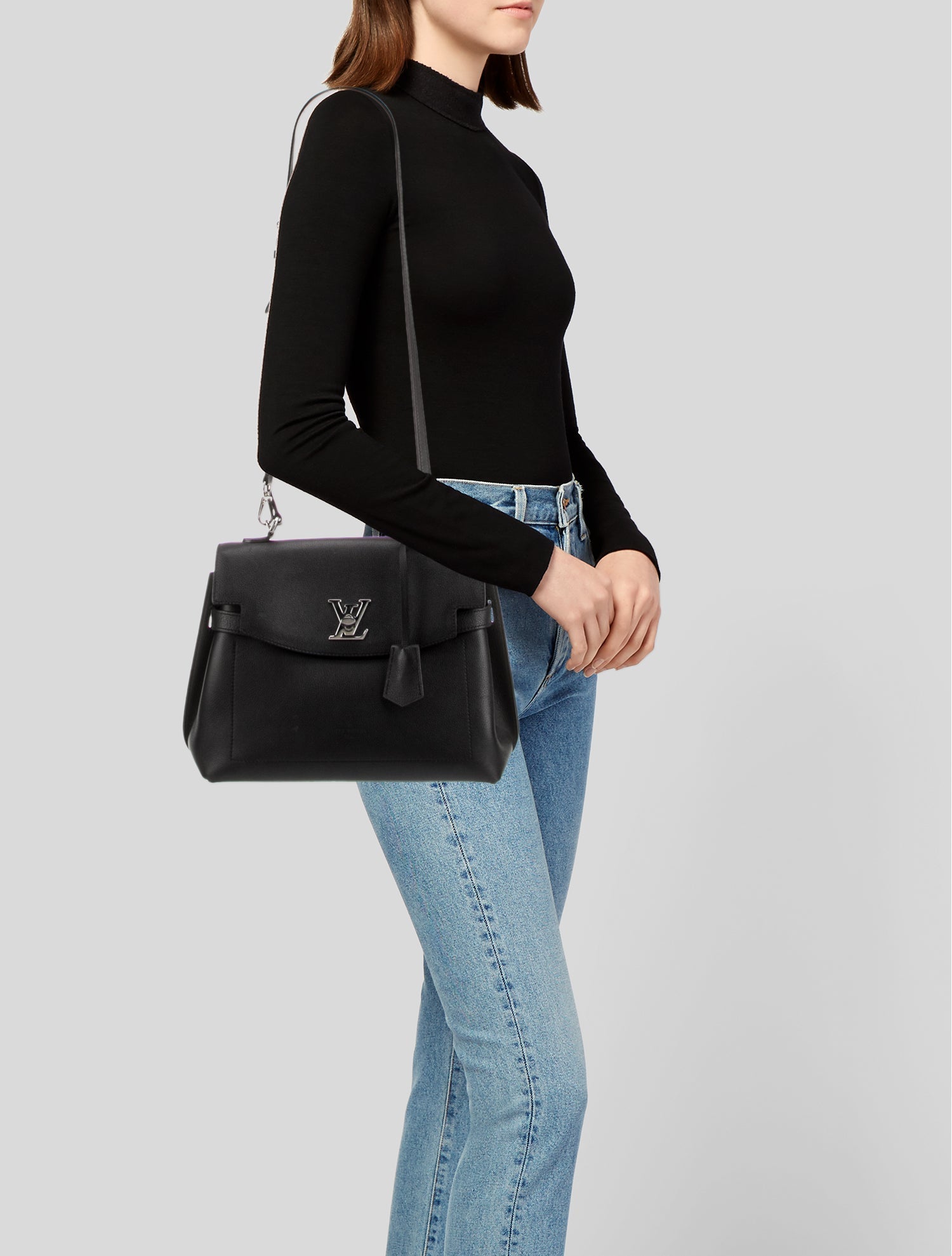 Louis Vuitton Taurillon Leather LockMe Ever MM