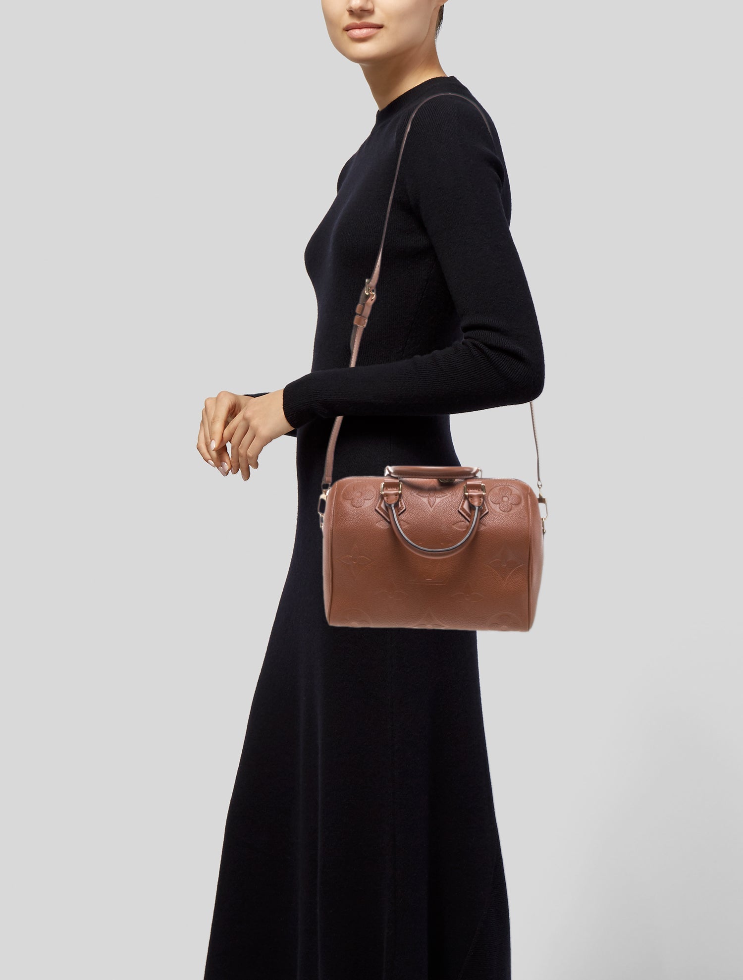 Louis Vuitton Monogram Giant Speedy Bandouliere 25