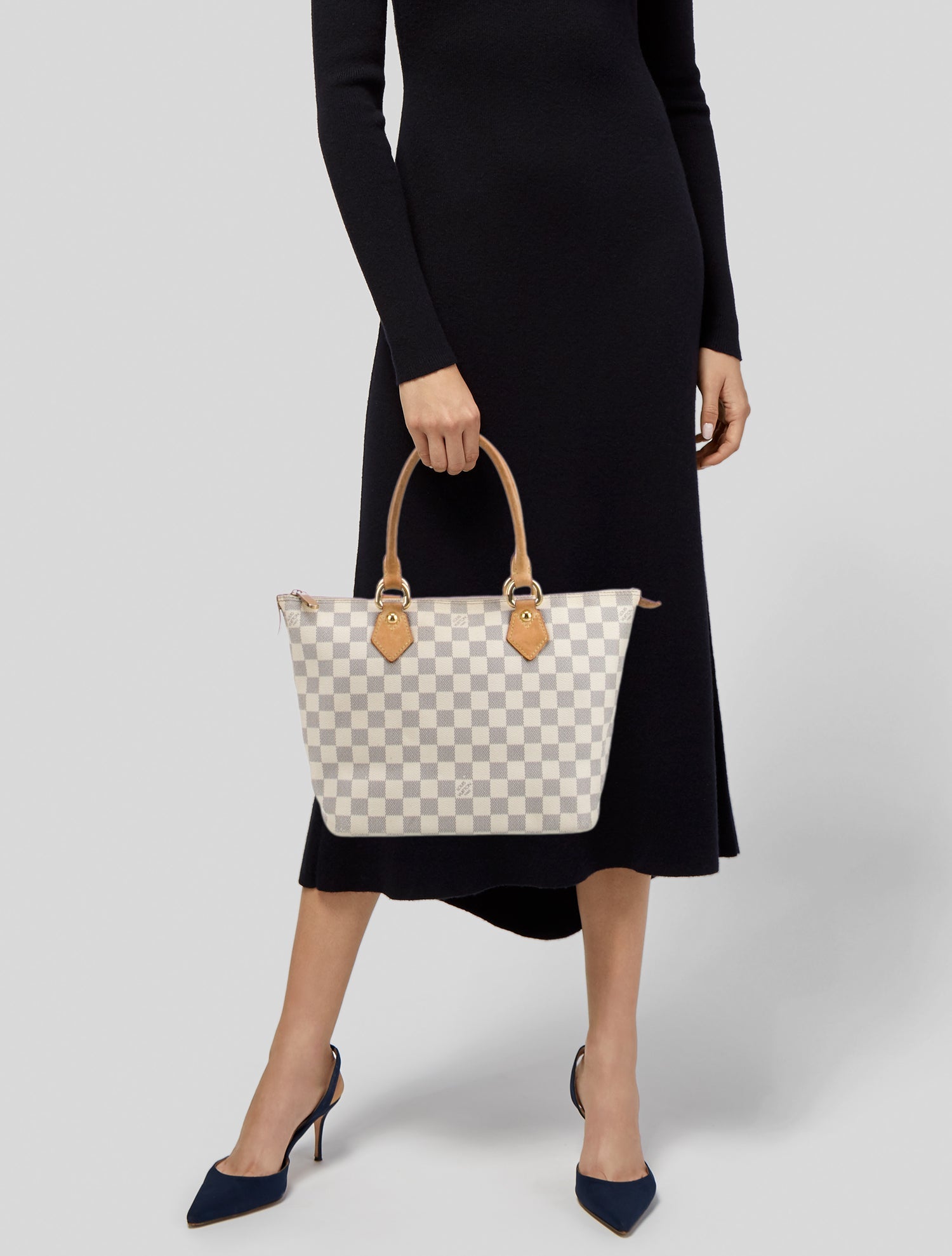 Louis Vuitton Damier Azur Saleya PM