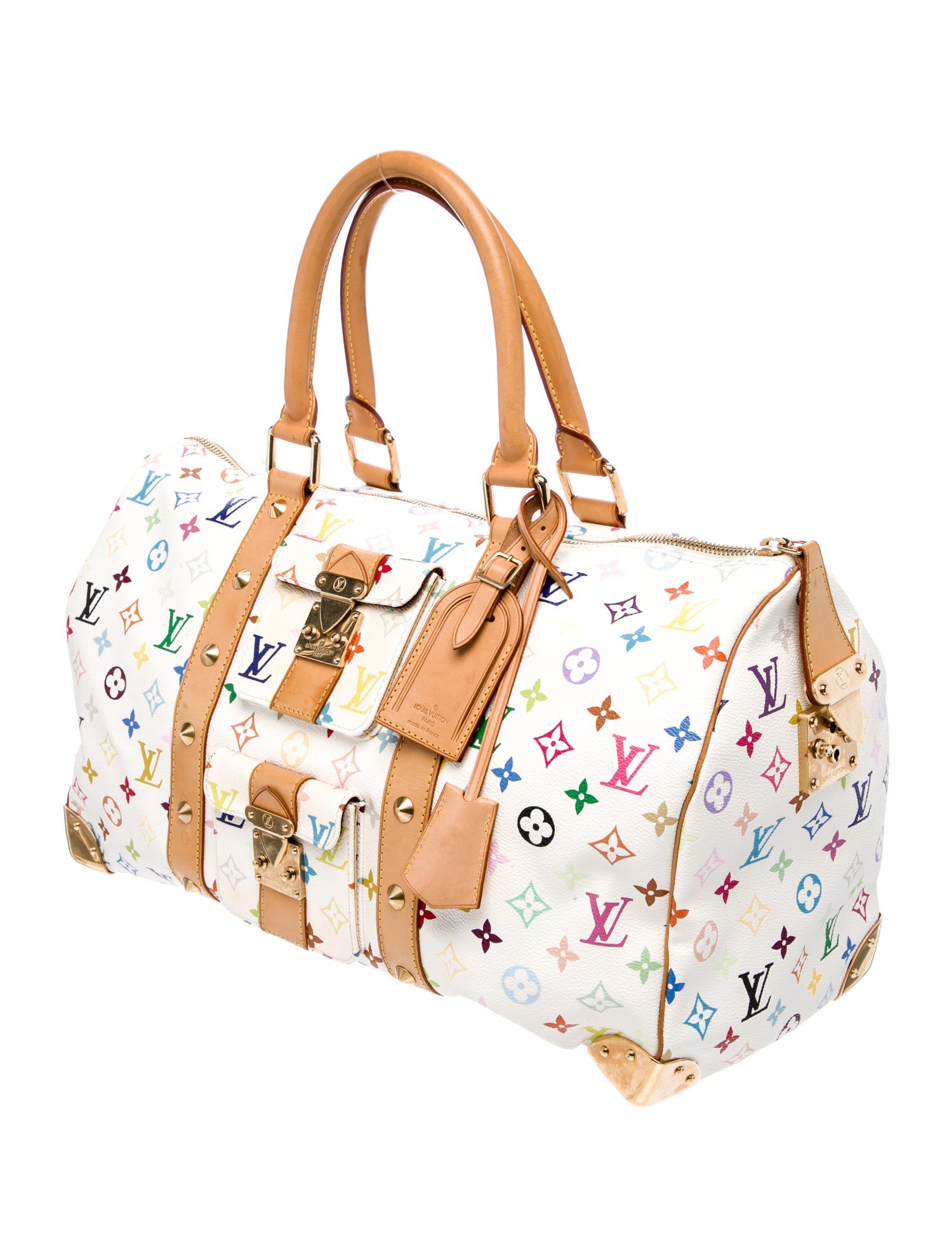 Louis Vuitton Multicolore Monogram Keepall 45 Vintage