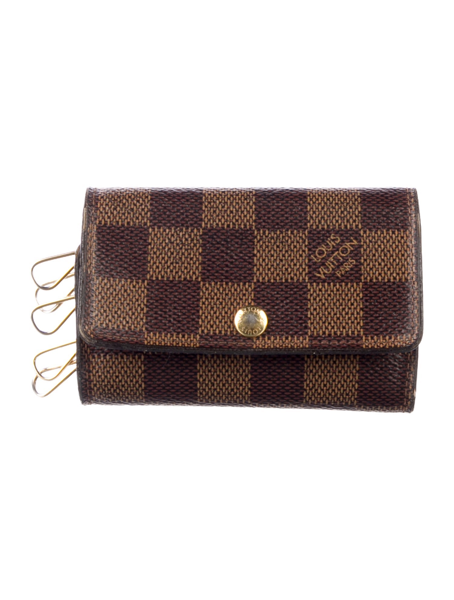 Louis Vuitton Damier Ebene 6 Key Holder