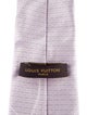 Louis Vuitton Pattern Print Silk Tie