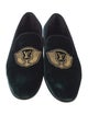 Louis Vuitton Graphic Print Embroidered Accent Loafers