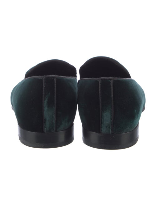 Louis Vuitton Graphic Print Embroidered Accent Loafers