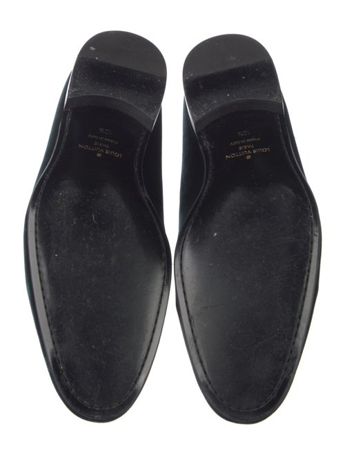 Louis Vuitton Graphic Print Embroidered Accent Loafers